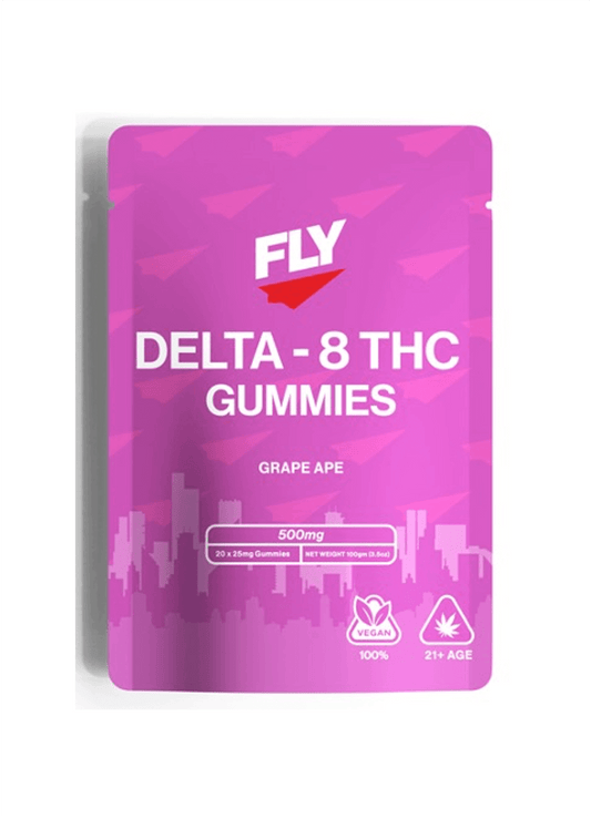 Delta-8 (D8) THC Vegan Gummies